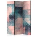Miniatyrbild 1 av 4: Rumsavdelare - Pixels (Green And Pink) - 3 Delar