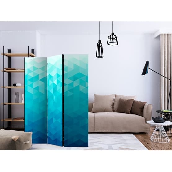 Rumsavdelare - Azure Pixel - 3 Delar
