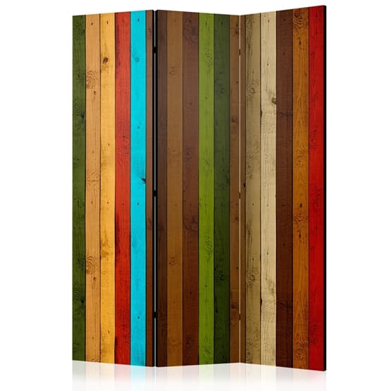 Rumsavdelare - Wooden Rainbow - 3 Delar