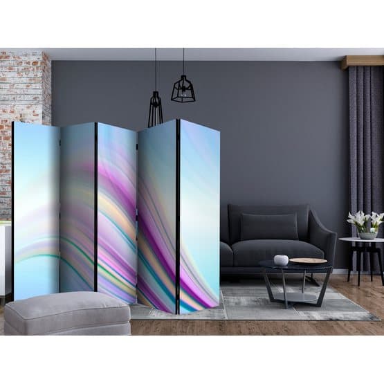 Rumsavdelare - Rainbow Abstract Background II - 5 Delar