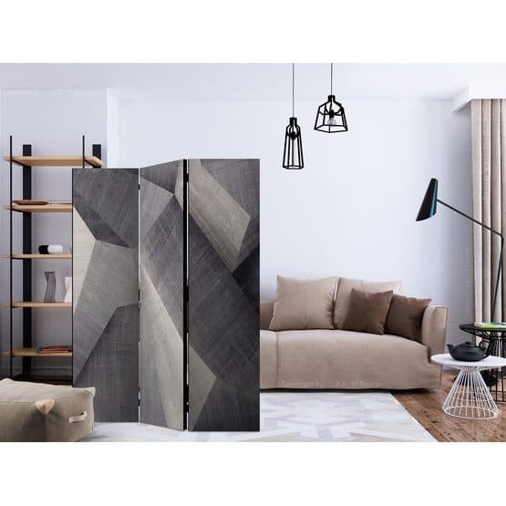 Rumsavdelare - Abstract Concrete Blocks - 3 Delar