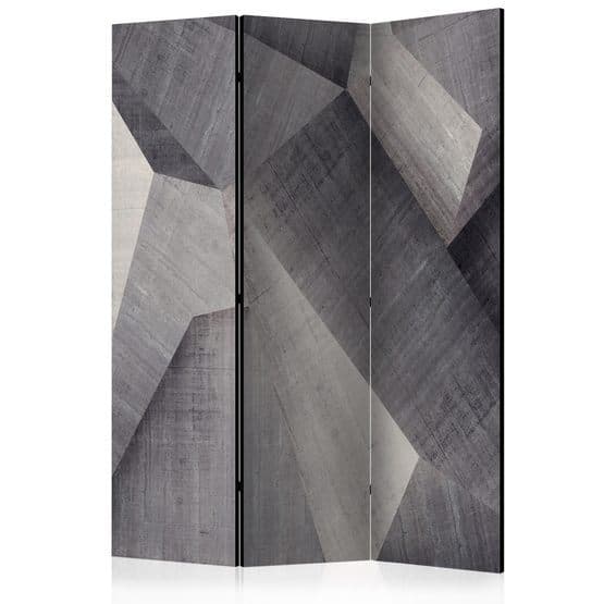 Rumsavdelare - Abstract Concrete Blocks - 3 Delar