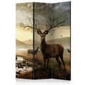 Miniatyrbild 1 av 4: Rumsavdelare - Deers By Mountain Stream - 3 Delar