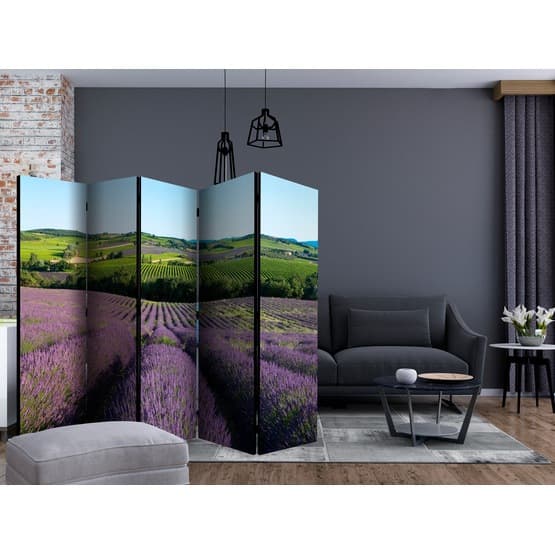 Rumsavdelare - Lavender Fields II - 5 Delar