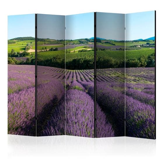 Rumsavdelare - Lavender Fields II - 5 Delar