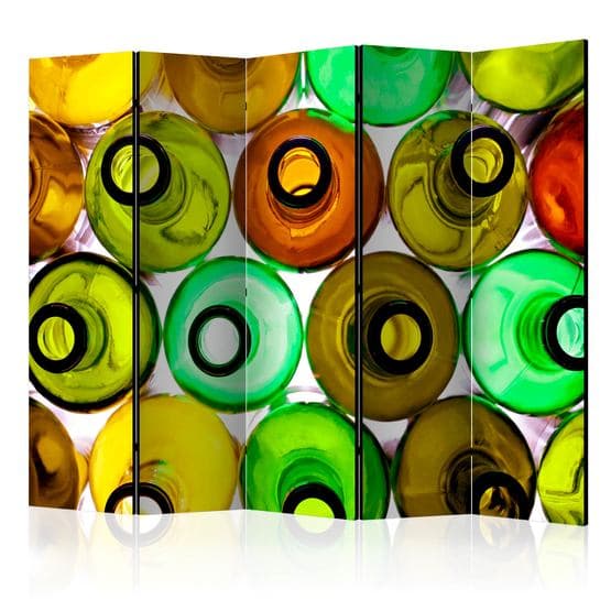 Rumsavdelare - Bottles (Background) II - 5 Delar