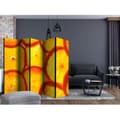 Miniatyrbild 2 av 2: Rumsavdelare - Orange Slices II - 5 Delar