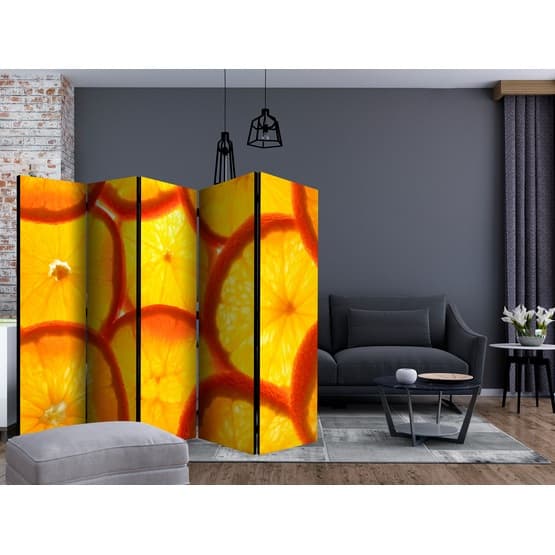 Rumsavdelare - Orange Slices II - 5 Delar