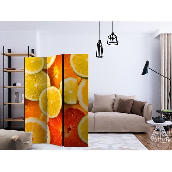 Rumsavdelare - Citrus Fruits - 3 Delar