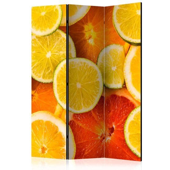 Rumsavdelare - Citrus Fruits - 3 Delar