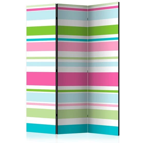 Rumsavdelare - Bright Stripes - 3 Delar