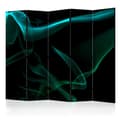 Miniatyrbild 1 av 2: Rumsavdelare - Blue Smoke Waves II - 5 Delar