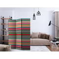 Miniatyrbild 2 av 4: Rumsavdelare - Subdued Stripes - 3 Delar