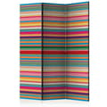 Miniatyrbild 1 av 4: Rumsavdelare - Subdued Stripes - 3 Delar