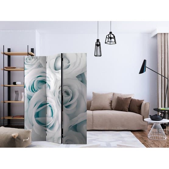 Rumsavdelare - Satin Rose (Turquoise) - 3 Delar