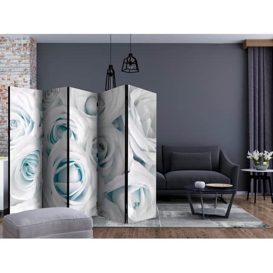 Rumsavdelare - Satin Rose (Turquoise) II - 5 Delar