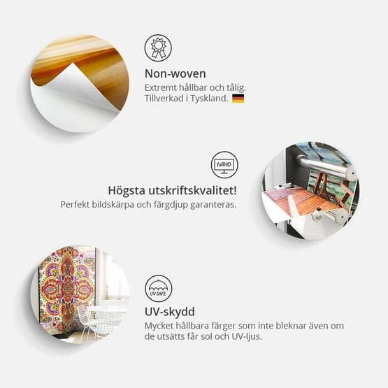 Rumsavdelare - Tasty Fruit Jellies - 3 Delar