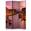 Miniatyrbild 1 av 4: Rumsavdelare - City Of Lovers, Venice By Night Close - 3 Delar