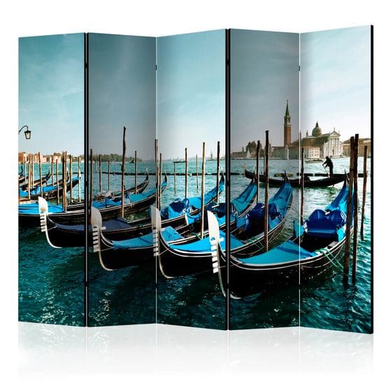 Rumsavdelare - Gondolas On The Grand Canal, Venice II - 5 Delar