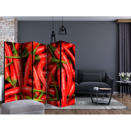 Rumsavdelare - Chili Pepper - Background II - 5 Delar