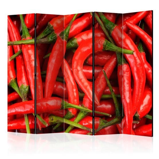 Rumsavdelare - Chili Pepper - Background II - 5 Delar