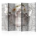 Miniatyrbild 1 av 2: Rumsavdelare - Lilies And Quilted Background II - 5 Delar