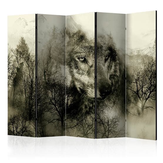 Rumsavdelare - Mountain Predator (Beige) II - 5 Delar