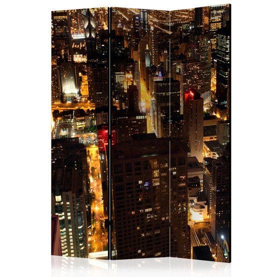 Rumsavdelare - City By Night - Chicago, Usa - 3 Delar