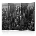 Miniatyrbild 1 av 2: Rumsavdelare - New York: Skyscrapers (Bird'S Eye View) II - 5 Delar