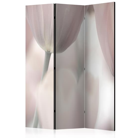 Rumsavdelare - Tulips Fine Art - Black And White Close - 3 Delar