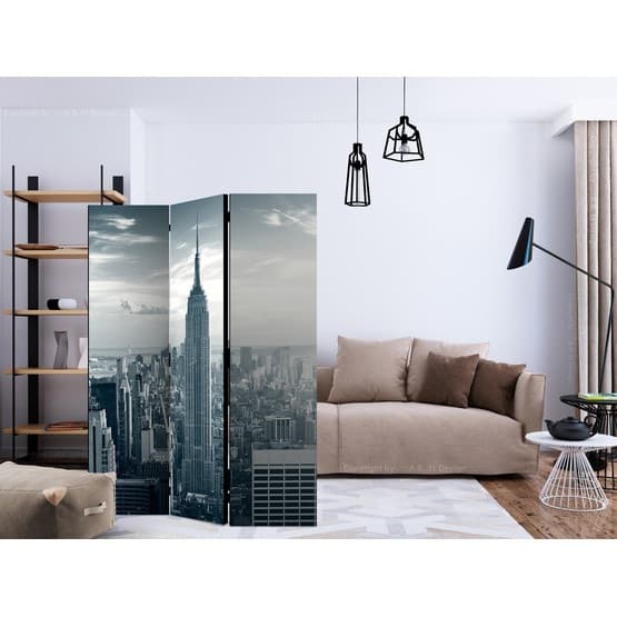 Rumsavdelare - Amazing View To New York Manhattan At Sunrise - 3 Delar