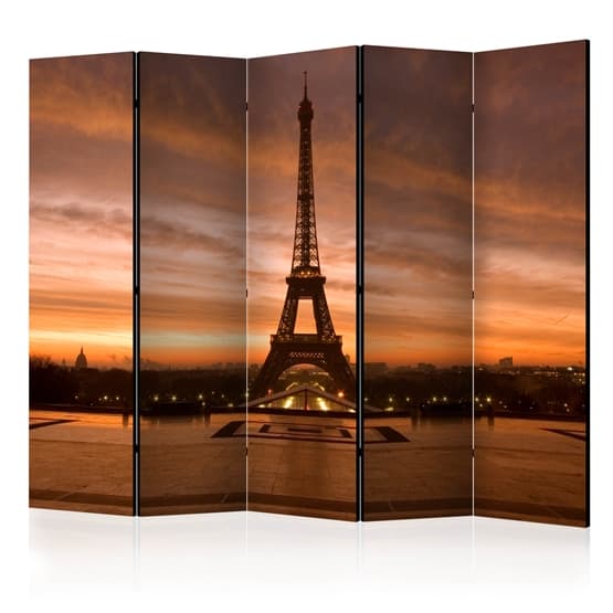 Rumsavdelare - Eiffel Tower At Dawn II - 5 Delar