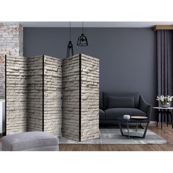 Rumsavdelare - Brick Wall: Minimalism II - 5 Delar
