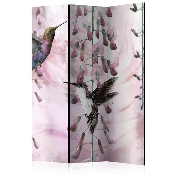 Rumsavdelare - Flying Hummingbirds (Pink) - 3 Delar