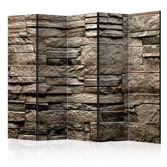 Rumsavdelare - Beautiful Brown Stone II - 5 Delar