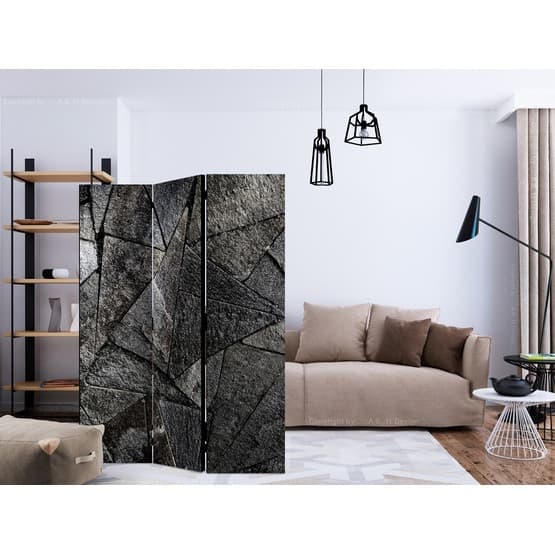 Rumsavdelare - Pavement Tiles (Grey) - 3 Delar