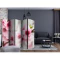 Miniatyrbild 2 av 2: Rumsavdelare - Spring, Blooming Tree - Pink Flowers II - 5 Delar