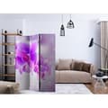 Miniatyrbild 2 av 4: Rumsavdelare - Purple Orchids - 3 Delar