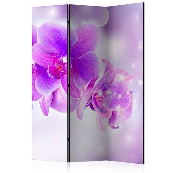 Rumsavdelare - Purple Orchids - 3 Delar
