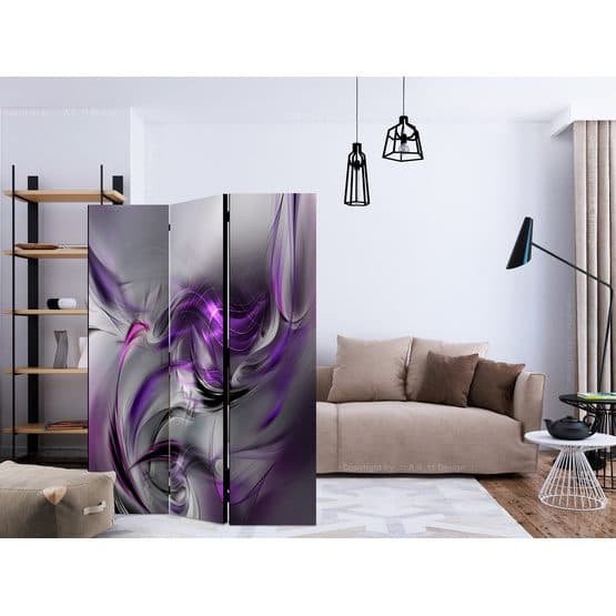 Rumsavdelare - Purple Swirls II - 3 Delar