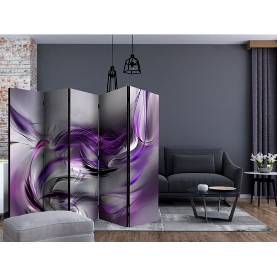 Rumsavdelare - Purple Swirls II Ii - 5 Delar