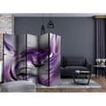 Miniatyrbild 2 av 2: Rumsavdelare - Purple Swirls II Ii - 5 Delar