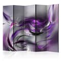 Miniatyrbild 1 av 2: Rumsavdelare - Purple Swirls II Ii - 5 Delar