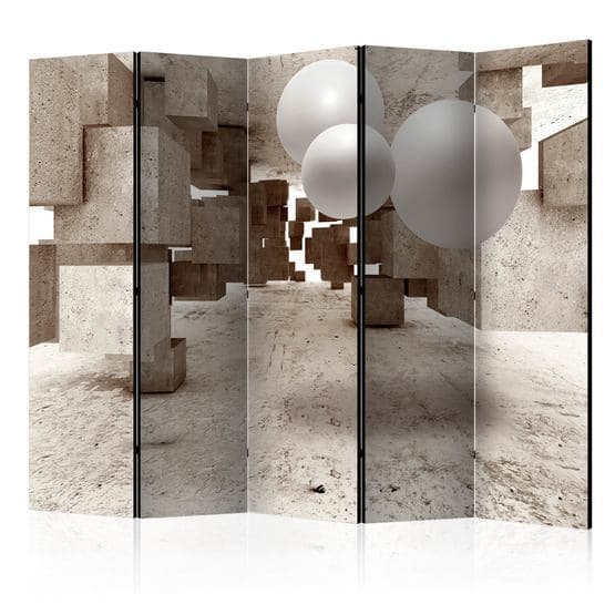 Rumsavdelare - Concrete Maze II - 5 Delar