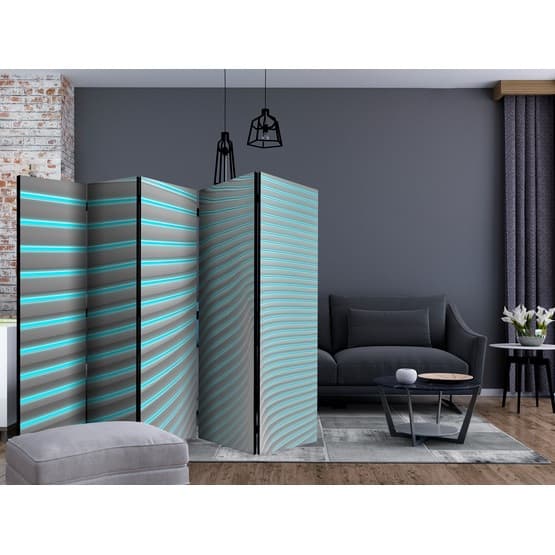 Rumsavdelare - Neon Blue II - 5 Delar