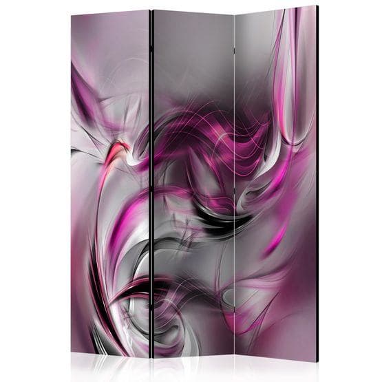 Rumsavdelare - Pink Swirls II - 3 Delar