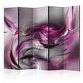 Miniatyrbild 1 av 2: Rumsavdelare - Pink Swirls II Ii - 5 Delar