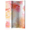 Miniatyrbild 1 av 4: Rumsavdelare - Pastel Peonies - 3 Delar