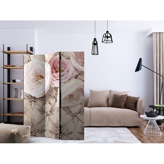 Rumsavdelare - Romantic Beige - 3 Delar