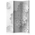 Miniatyrbild 1 av 4: Rumsavdelare - White Garden - 3 Delar